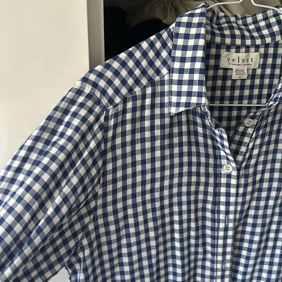 Gingham button shirt - Picture 3 of 4
